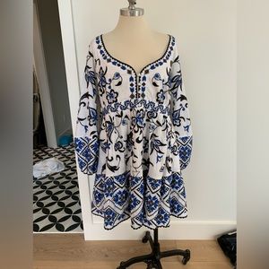 Embroidered dress from Anthropology NWT